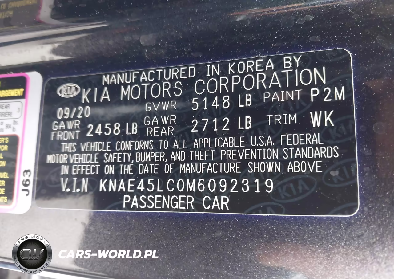 2021 Kia Stinger Gt1 VIN:KNAE45LC0M6092319 - 9