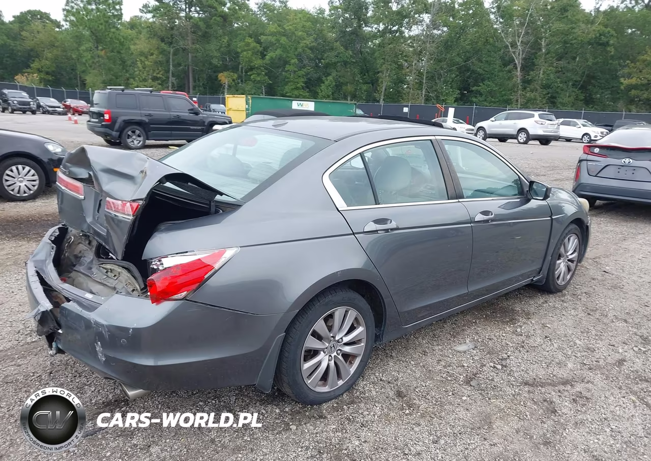 2012 Honda Accord 2.4 Ex-L VIN:1HGCP2F8XCA062345 - 4