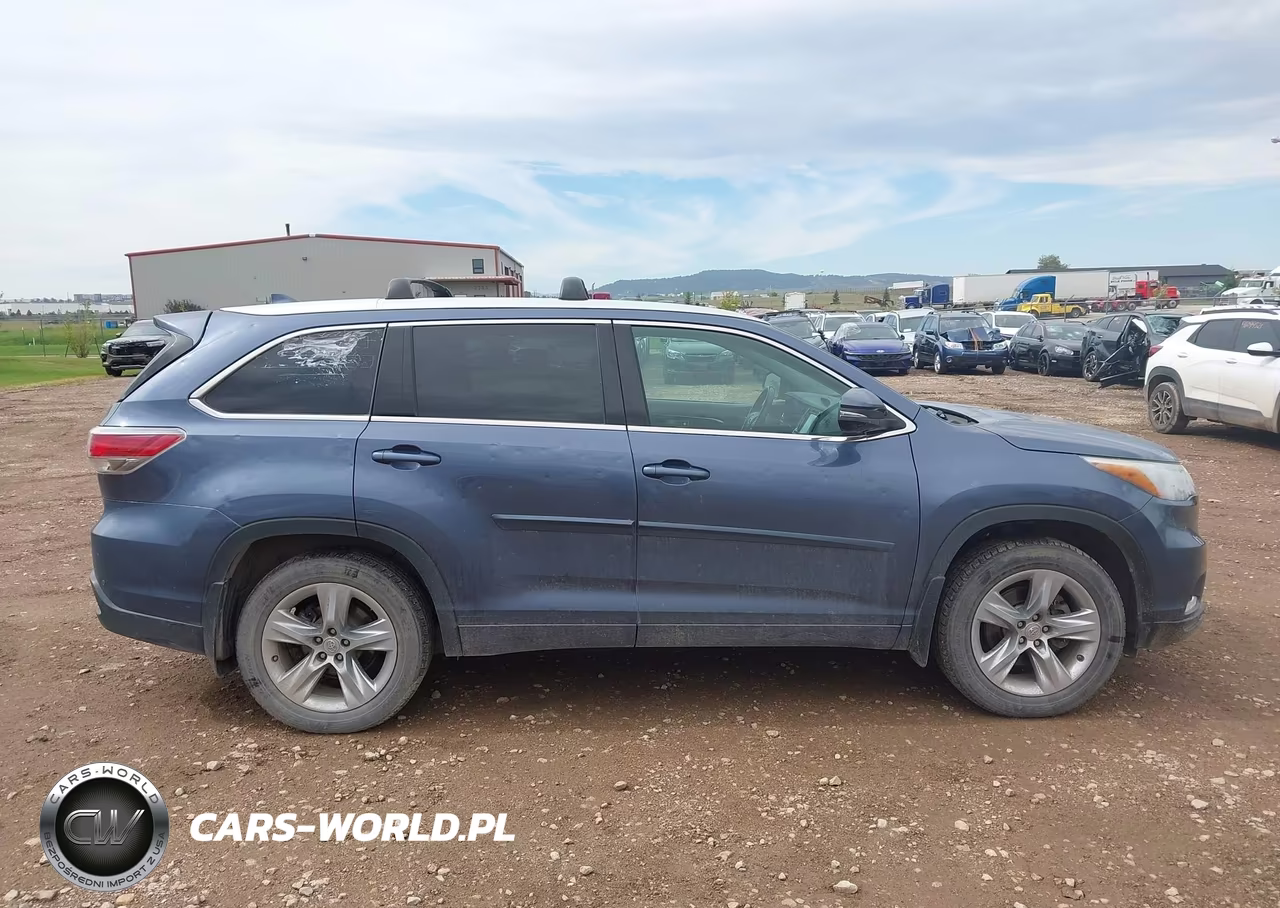 2015 Toyota Highlander Limited V6 VIN:5TDDKRFH8FS098830 - 13