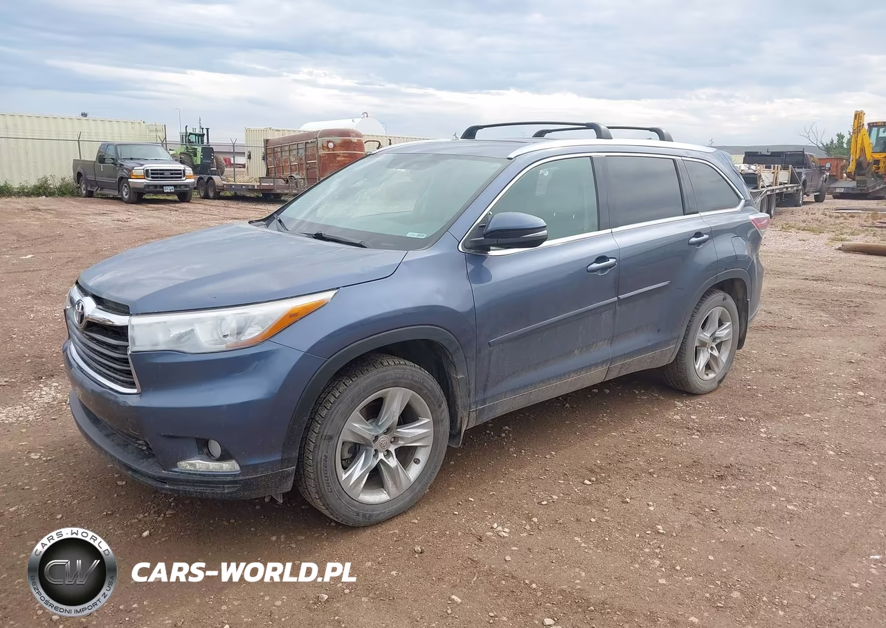 2015 Toyota Highlander Limited V6 VIN:5TDDKRFH8FS098830 - 2