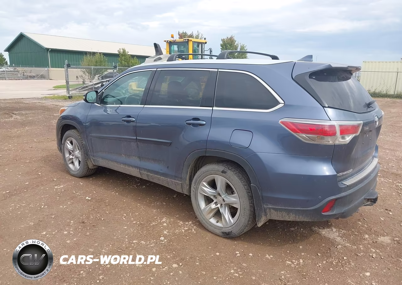 2015 Toyota Highlander Limited V6 VIN:5TDDKRFH8FS098830 - 3