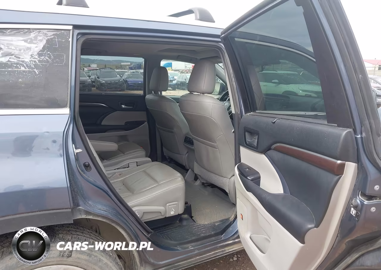2015 Toyota Highlander Limited V6 VIN:5TDDKRFH8FS098830 - 8
