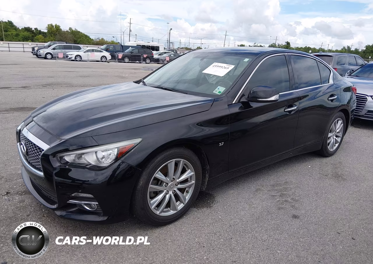 2015 Infiniti Q50 Premium VIN:JN1BV7AP2FM353648 - 2