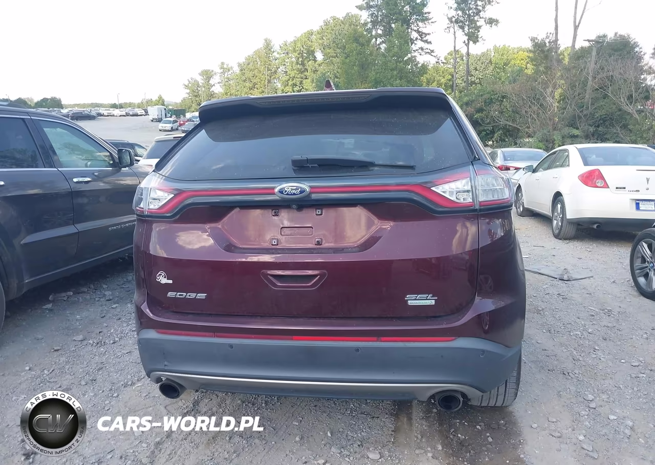 2017 Ford Edge Sel VIN:2FMPK3J99HBB57376 - 16