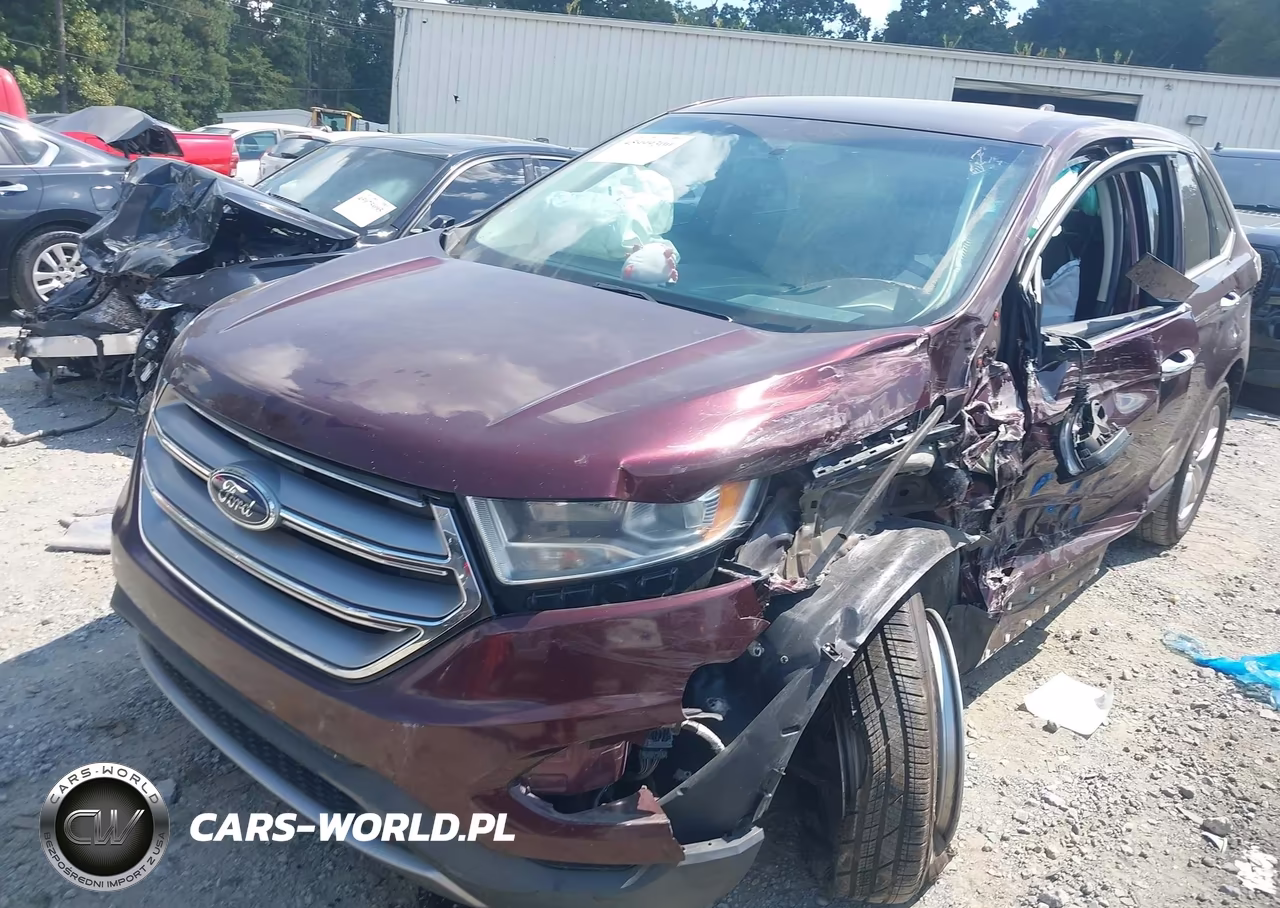 2017 Ford Edge Sel VIN:2FMPK3J99HBB57376 - 2