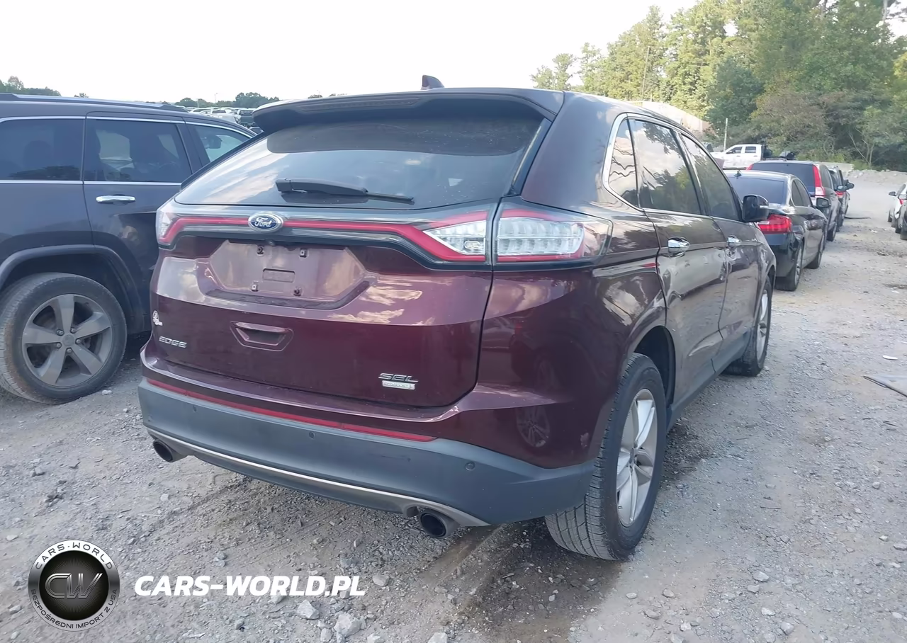 2017 Ford Edge Sel VIN:2FMPK3J99HBB57376 - 4