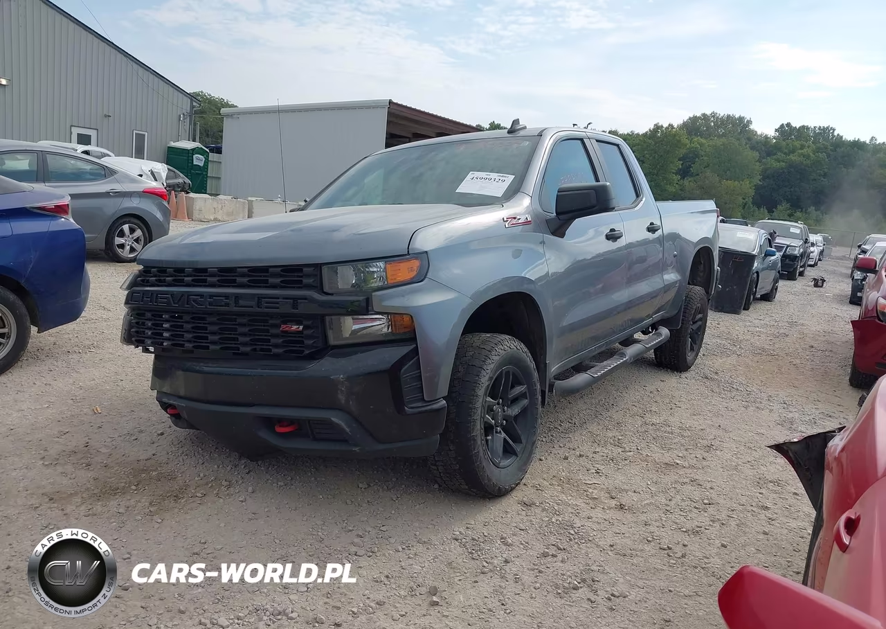2019 Chevrolet Silverado 1500 Custom Trail Boss VIN:1GCRYCEF9KZ389797 - 2