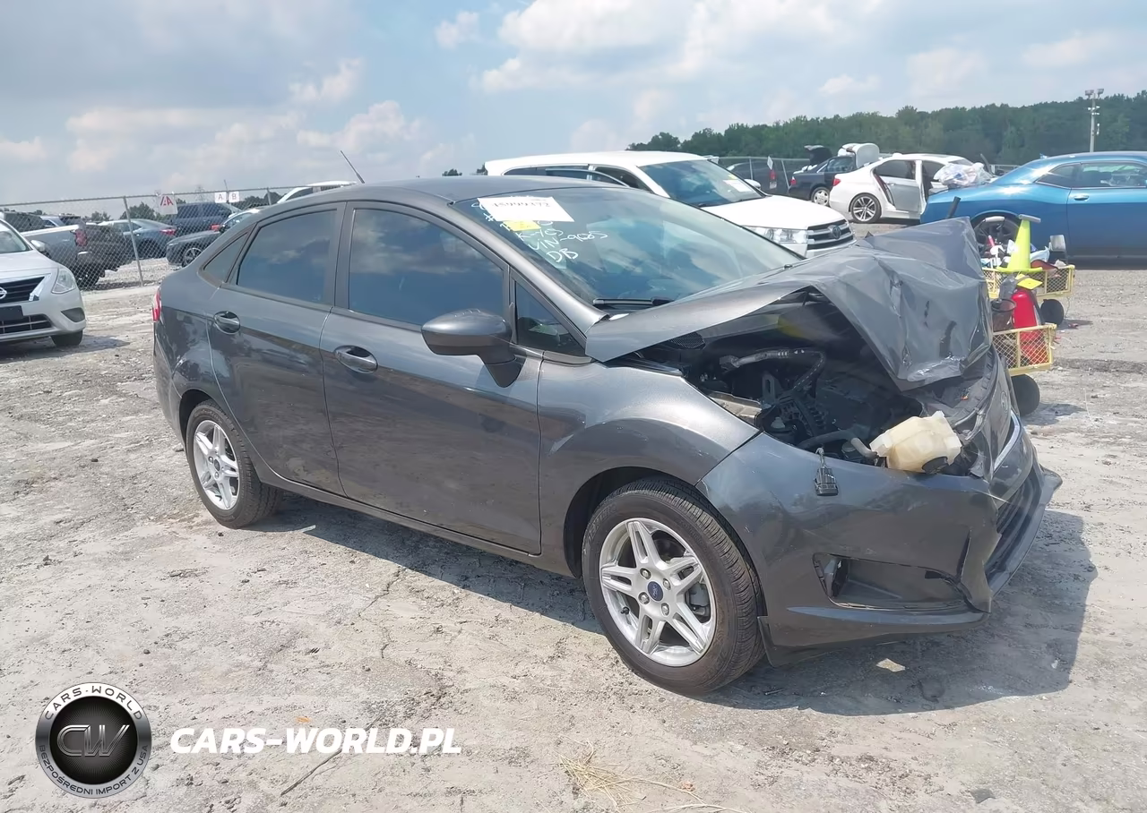 2018 Ford Fiesta Se VIN:3FADP4BJ1JM129685 - 1