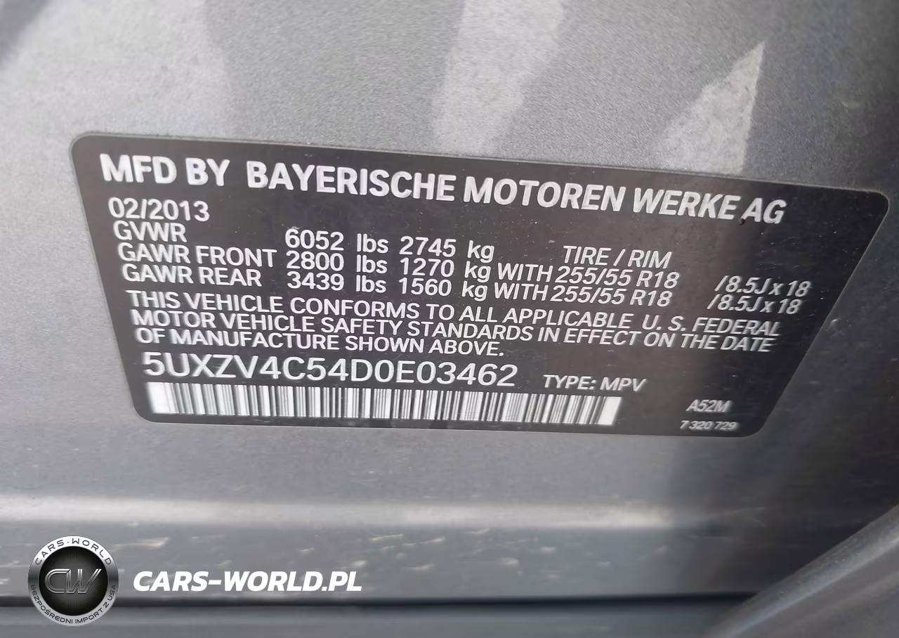 2013 BMW X5 xDrive35I-xDrive35I Premium-xDrive35I Sport Activity VIN:5UXZV4C54D0E03462 - 9