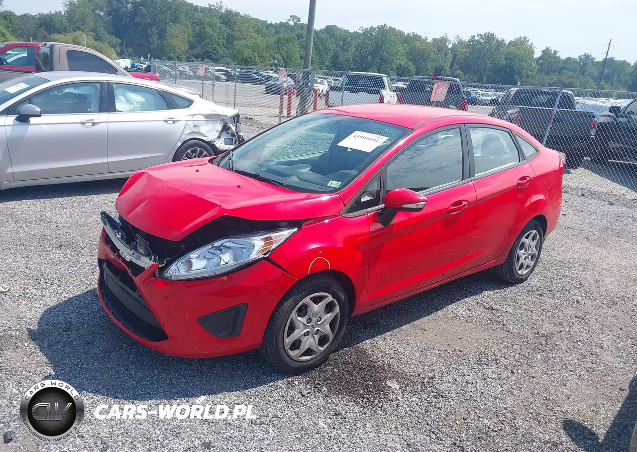 2013 Ford Fiesta Se VIN:3FADP4BJ2DM223787 - 2