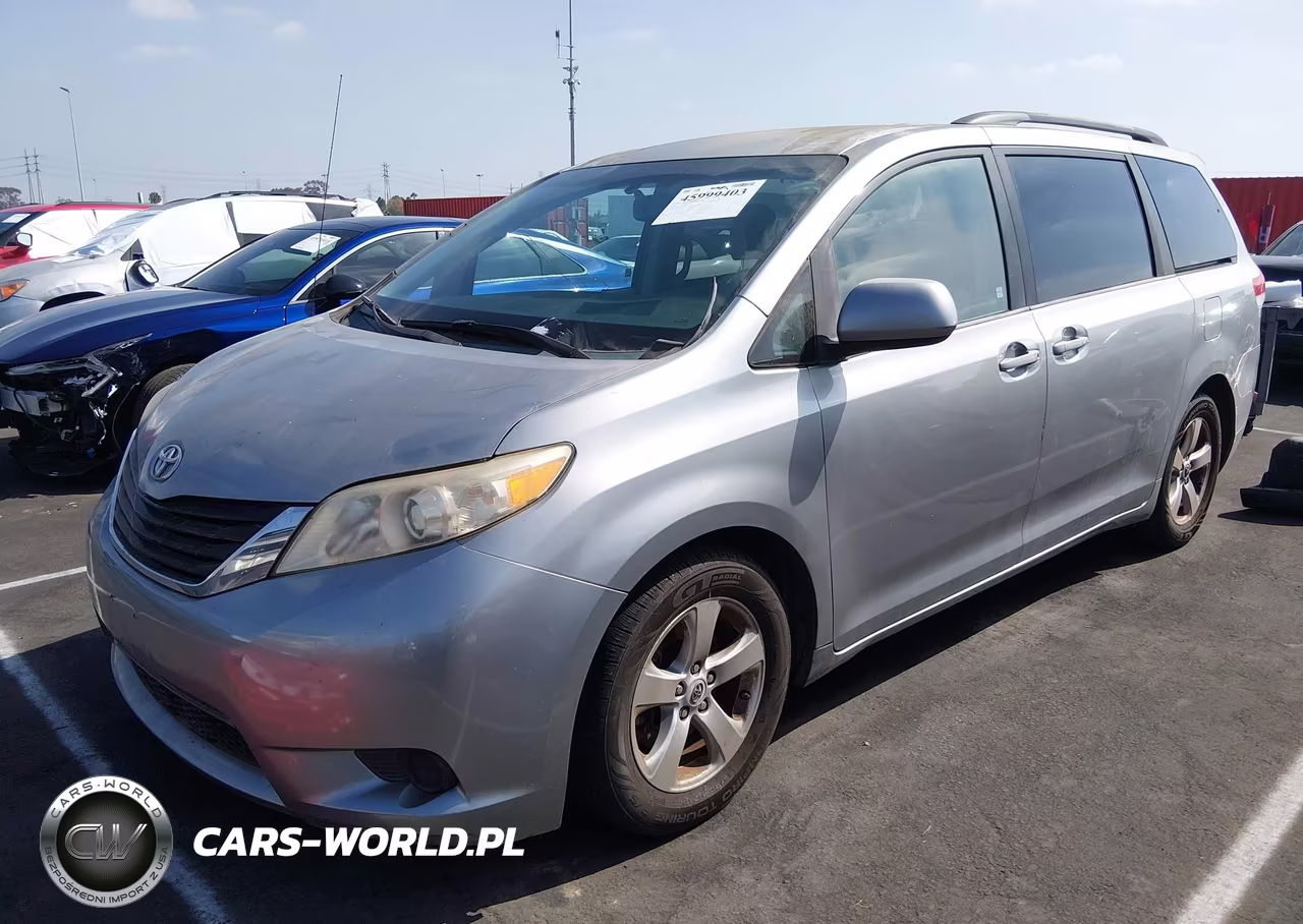 2011 Toyota Sienna Le V6 VIN:5TDKK3DC1BS132256 - 2