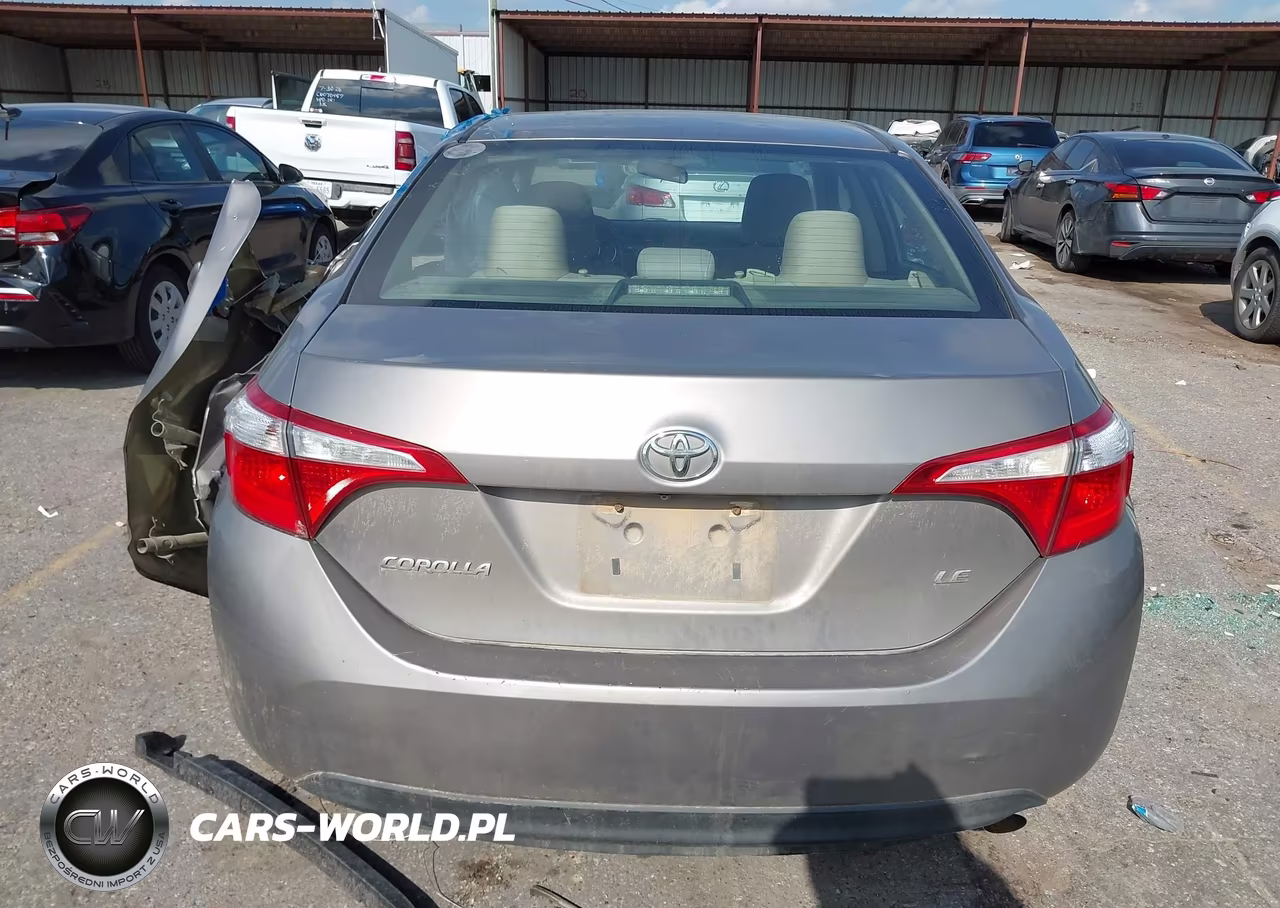 2015 Toyota Corolla Le VIN:5YFBURHE6FP291393 - 17