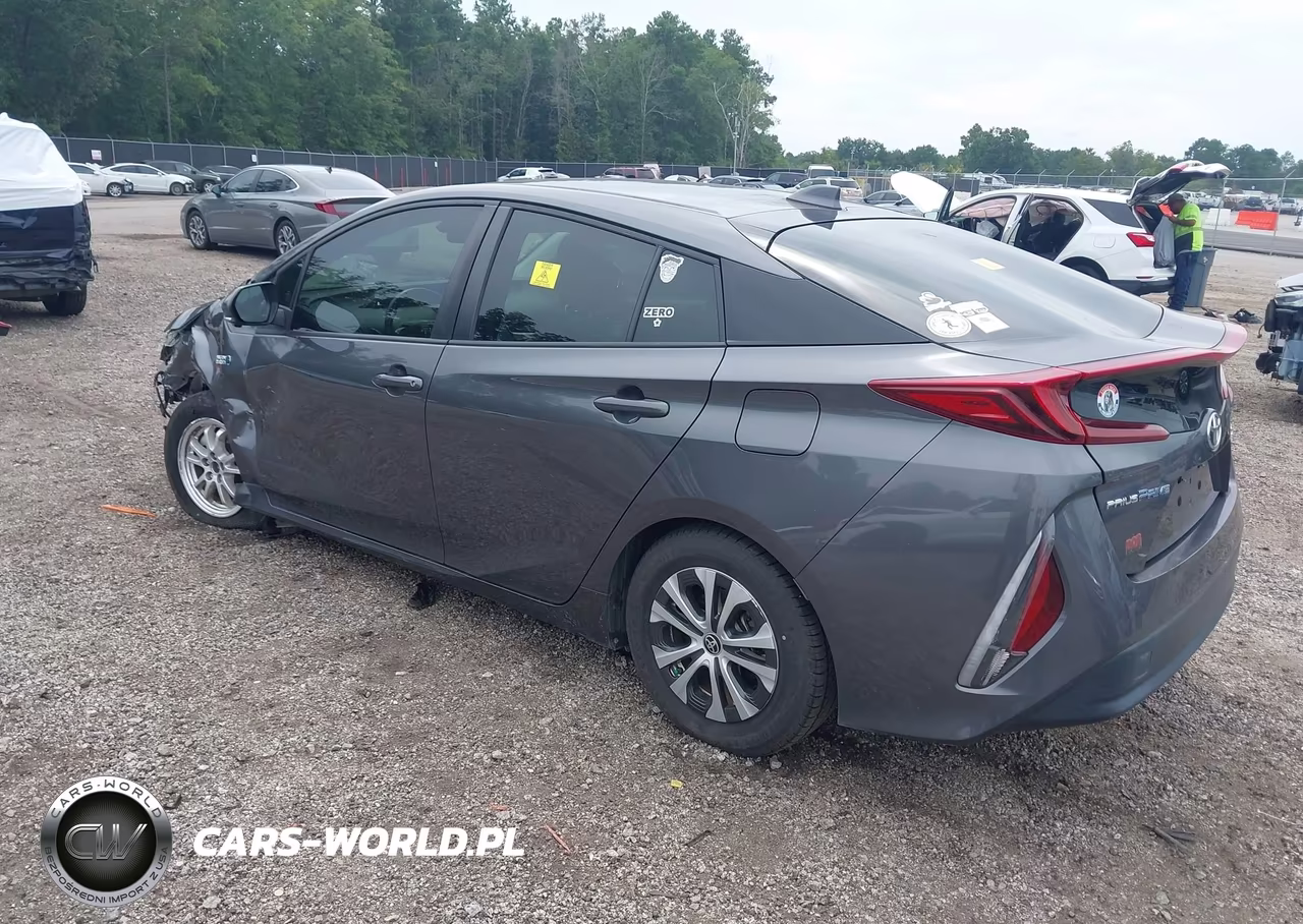 2021 Toyota Prius Prime Xle VIN:JTDKAMFP1M3190218 - 3
