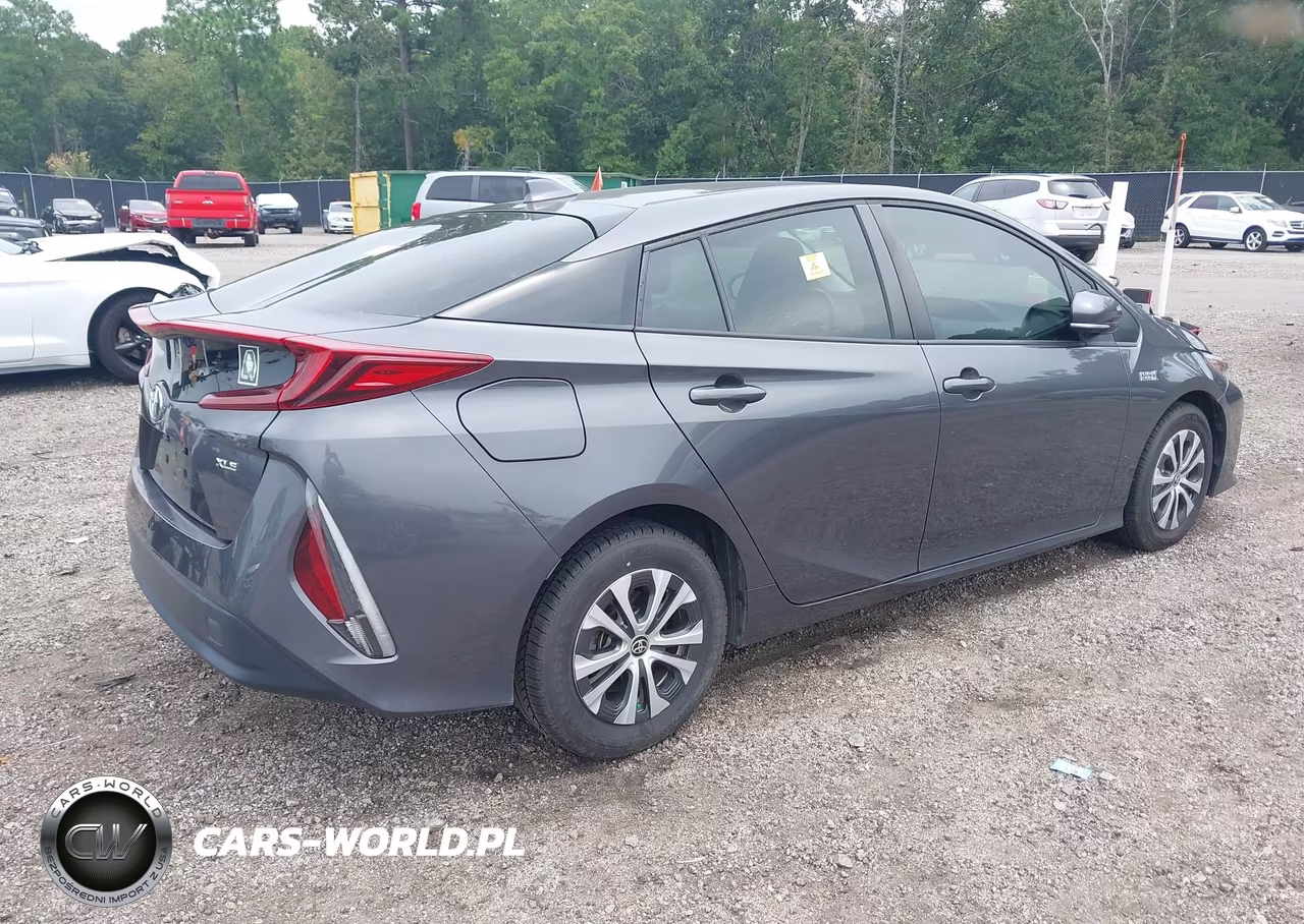 2021 Toyota Prius Prime Xle VIN:JTDKAMFP1M3190218 - 4