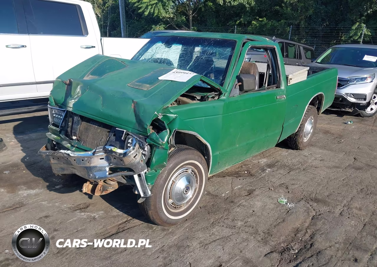 1992 Chevrolet S Truck S10 VIN:1GCCS14Z7N8175747 - 2