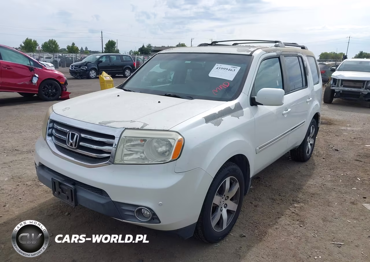 2013 Honda Pilot Touring VIN:5FNYF3H96DB015230 - 2