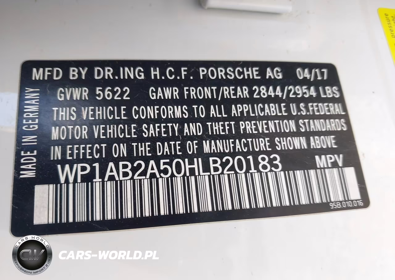2017 Porsche Macan S VIN:WP1AB2A50HLB20183 - 9