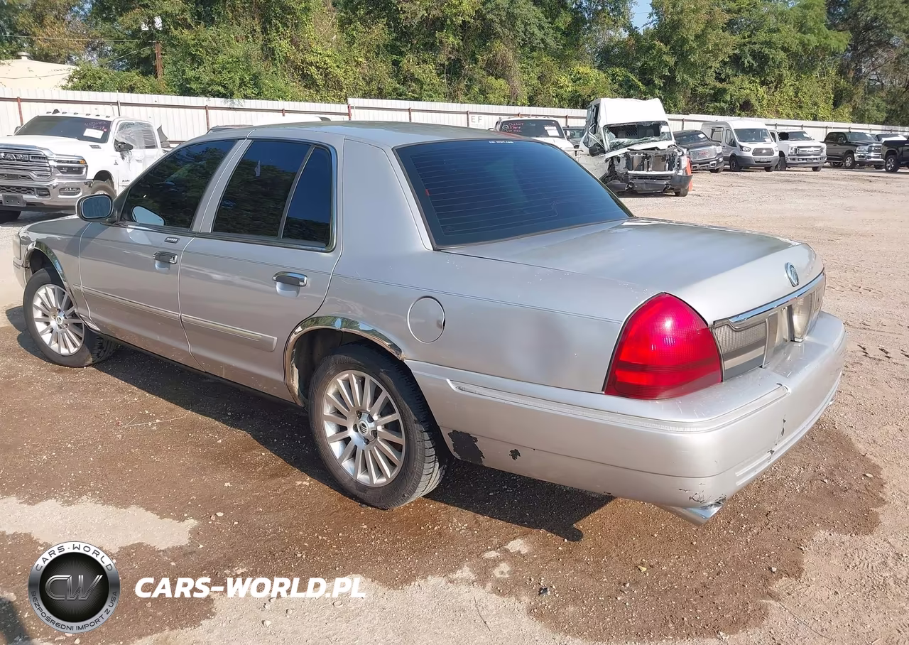 2007 Mercury Grand Marquis Ls VIN:2MEFM75V37X600971 - 3