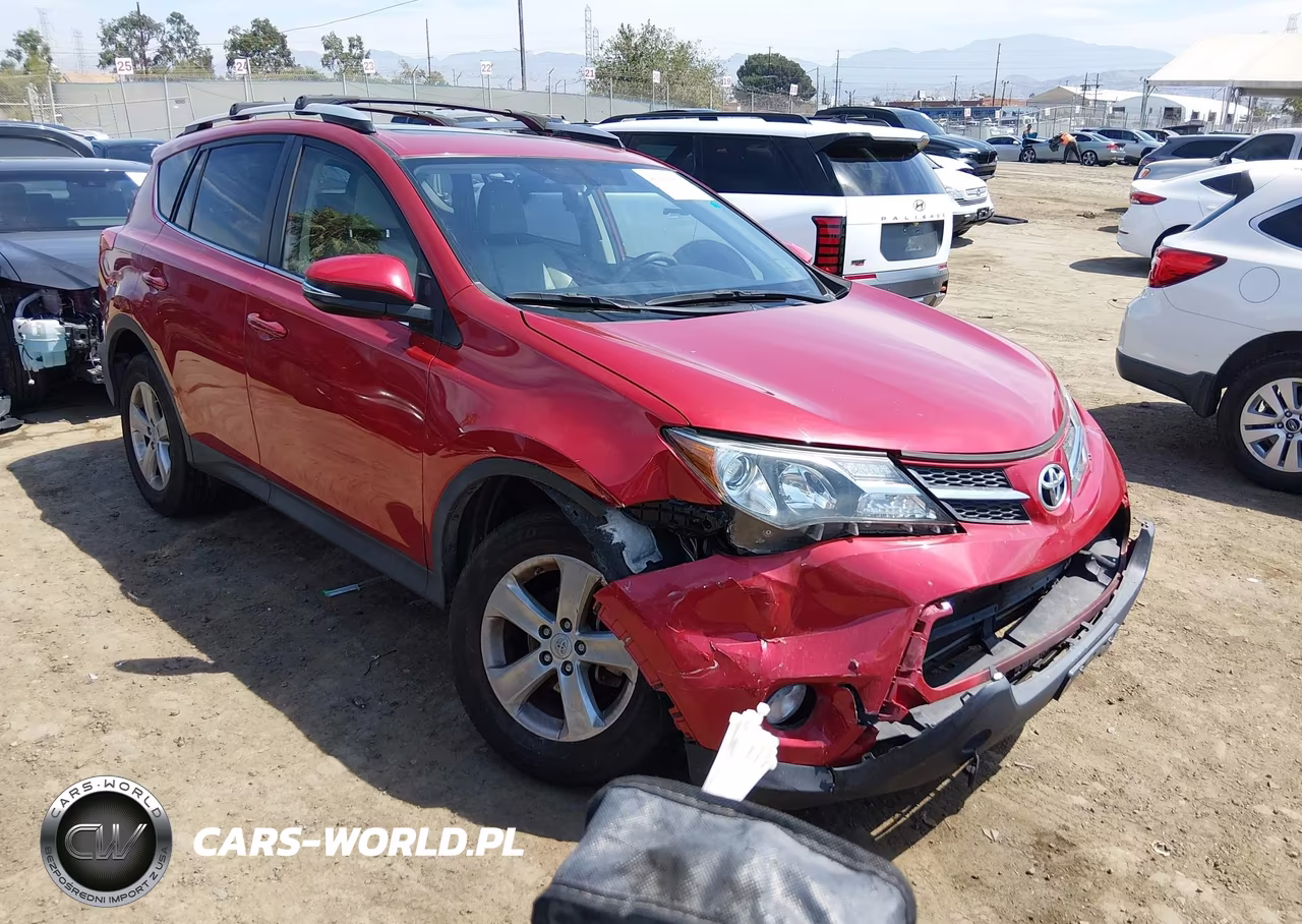 2014 Toyota Rav4 Xle VIN:JTMWFREV2EJ007390 - 1