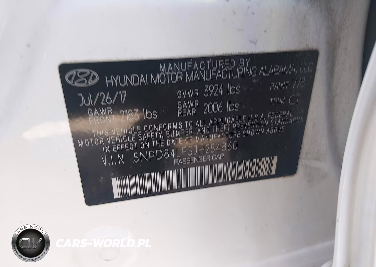 2018 Hyundai Elantra Sel VIN:5NPD84LF5JH254860 - 9