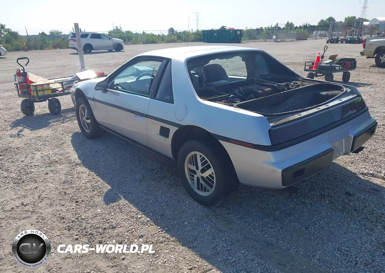 1985 Pontiac Fiero Se VIN:1G2PF3792FP244112 - 3