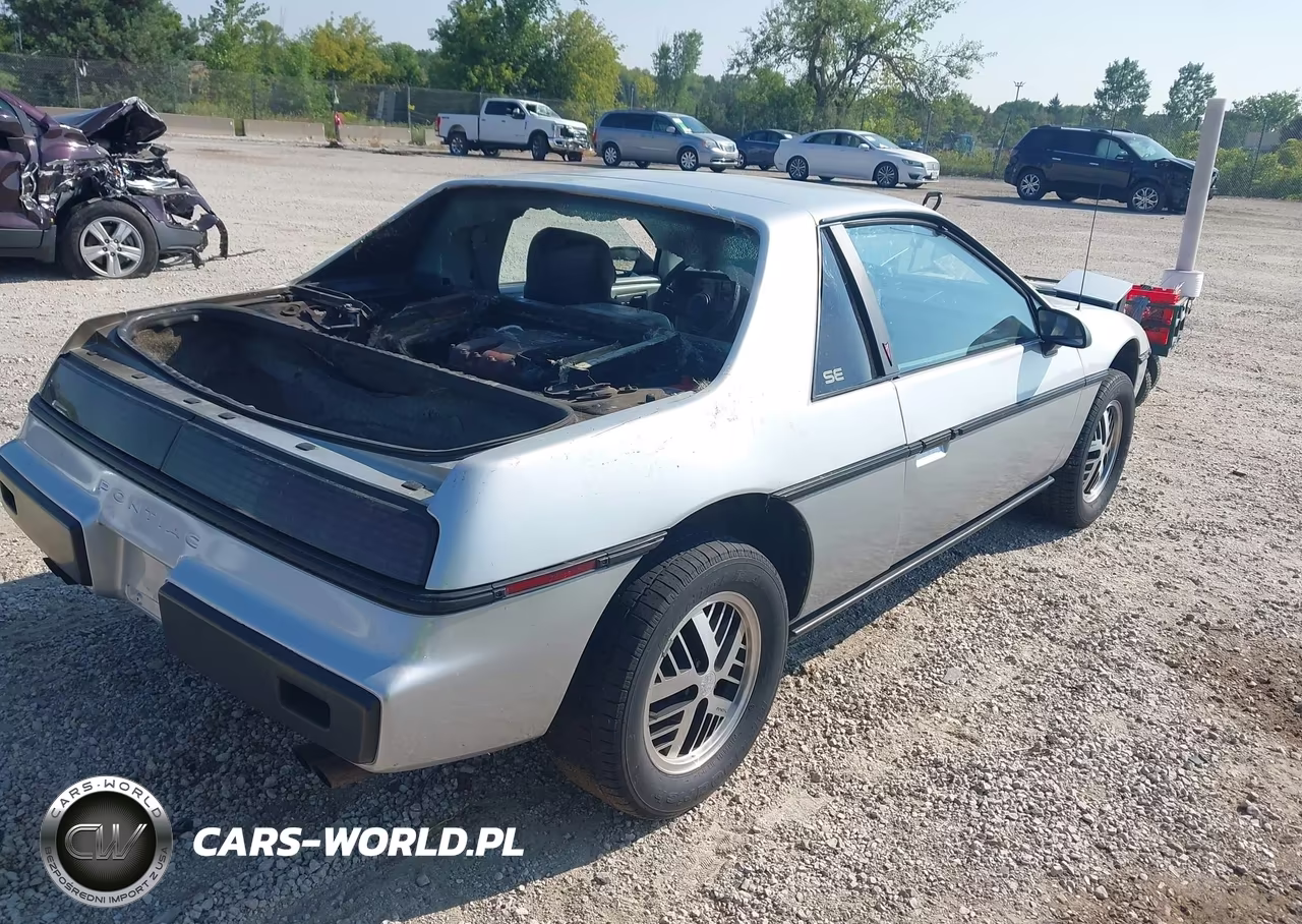 1985 Pontiac Fiero Se VIN:1G2PF3792FP244112 - 4