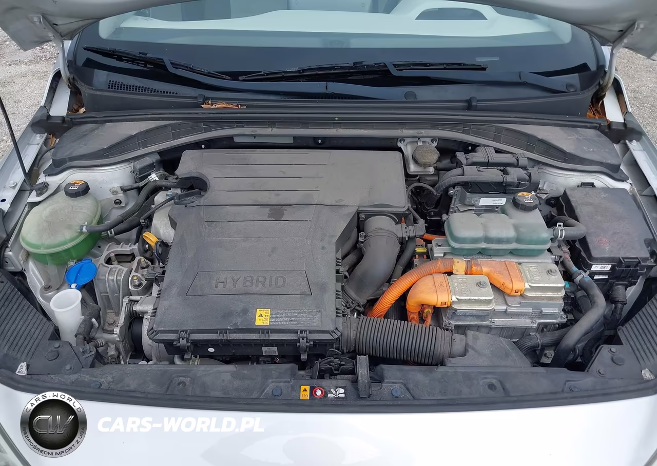 2020 Hyundai Ioniq Hybrid Blue VIN:KMHC65LC8LU218131 - 10