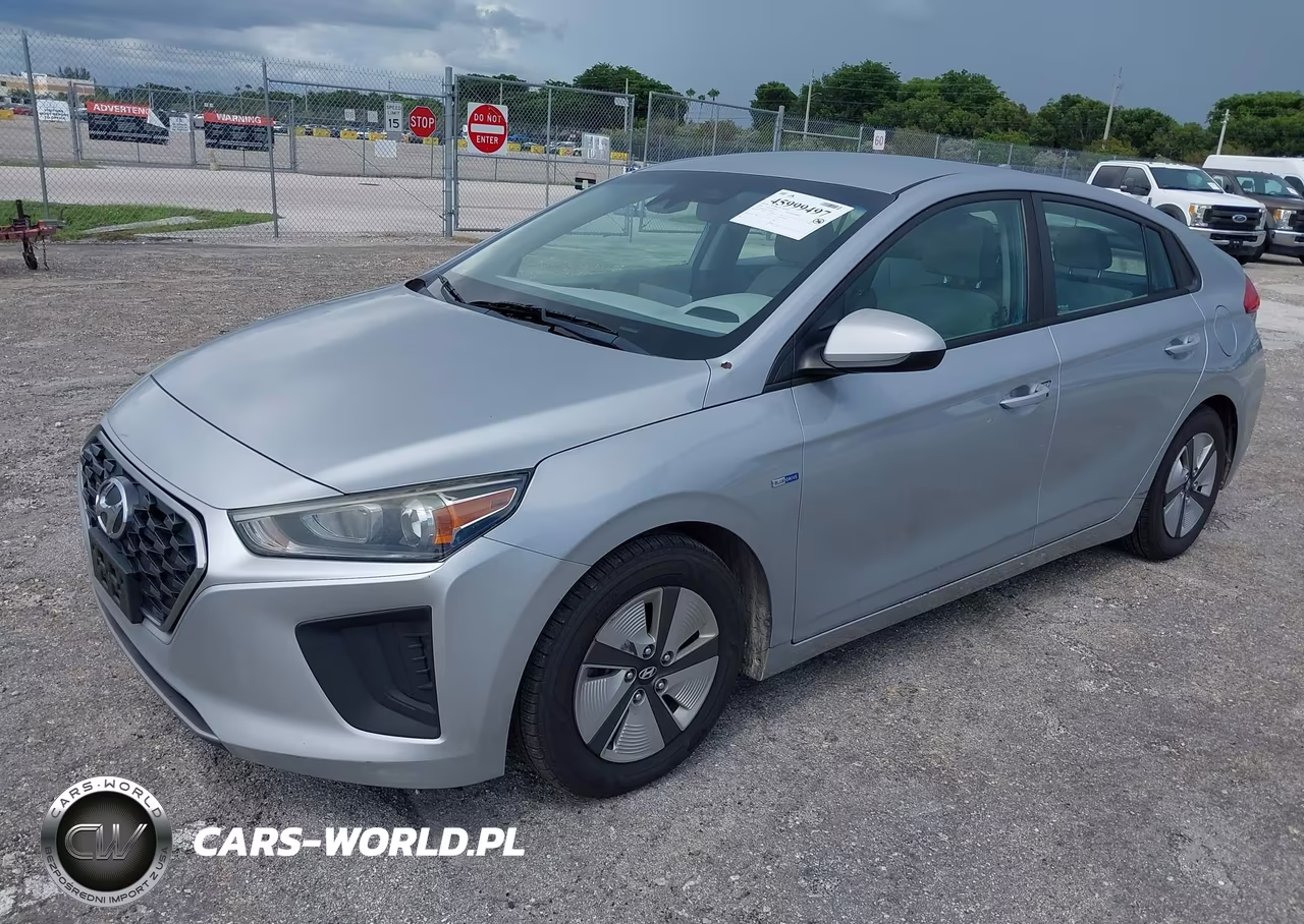 2020 Hyundai Ioniq Hybrid Blue VIN:KMHC65LC8LU218131 - 2