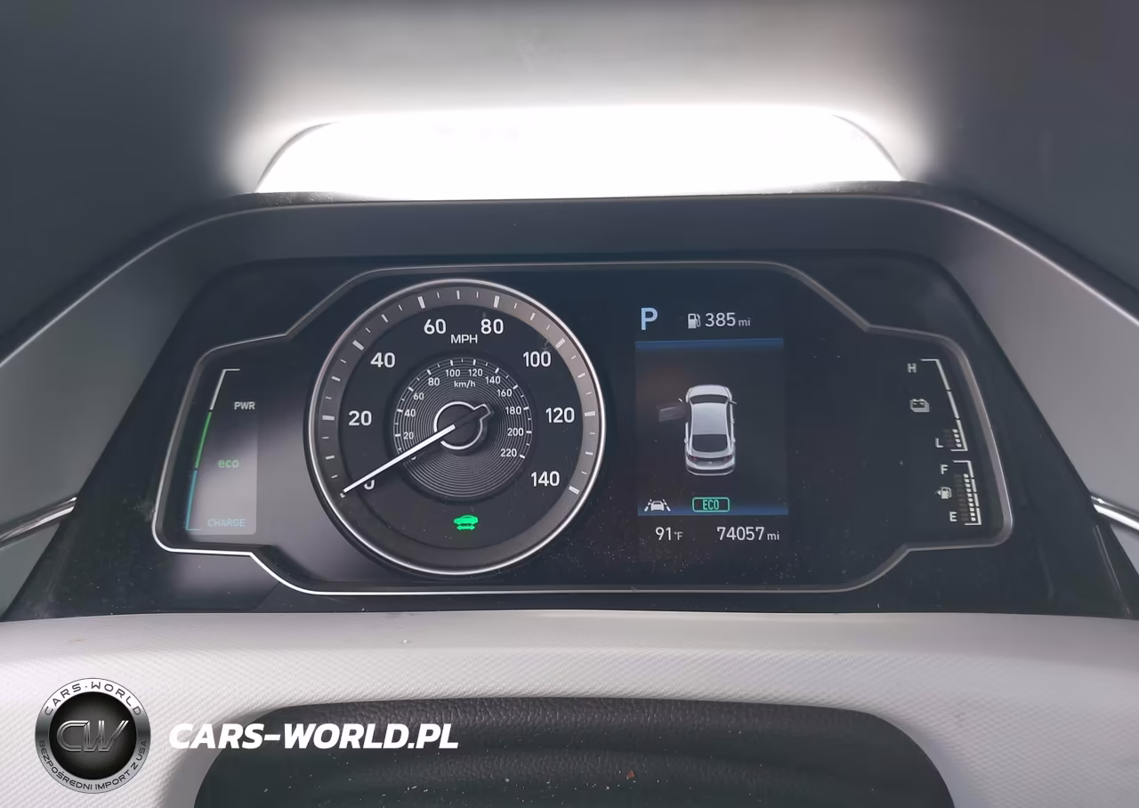 2020 Hyundai Ioniq Hybrid Blue VIN:KMHC65LC8LU218131 - 7