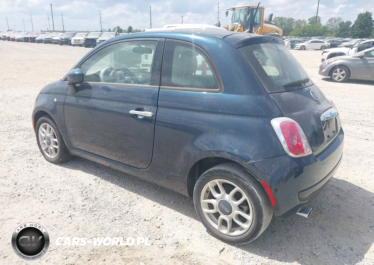 2015 Fiat 500 Pop VIN:3C3CFFARXFT653172 - 3