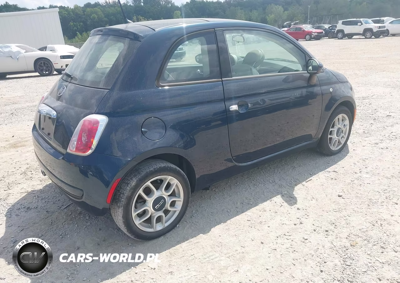 2015 Fiat 500 Pop VIN:3C3CFFARXFT653172 - 4