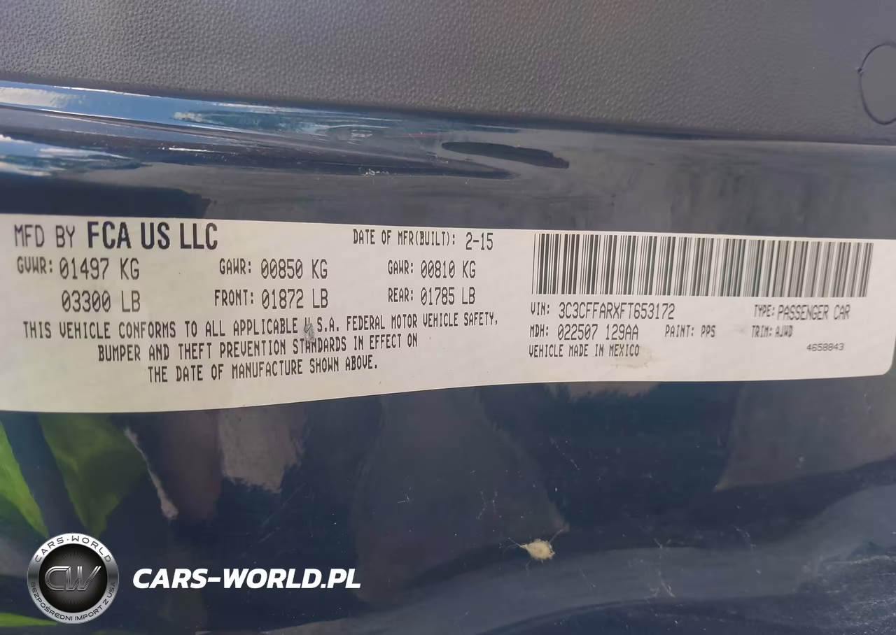2015 Fiat 500 Pop VIN:3C3CFFARXFT653172 - 9