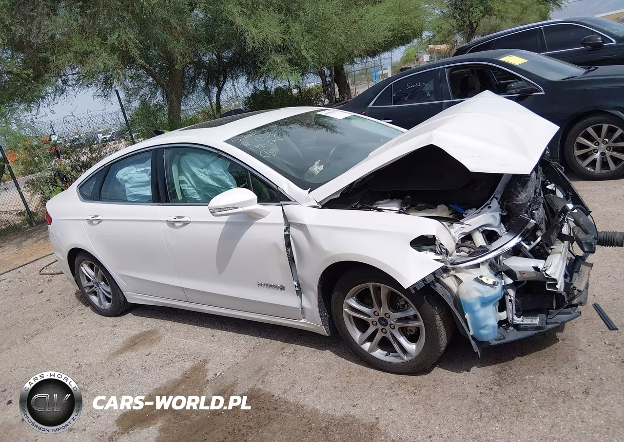 2016 Ford Fusion Hybrid Titanium VIN:3FA6P0RU8GR115425 - 14