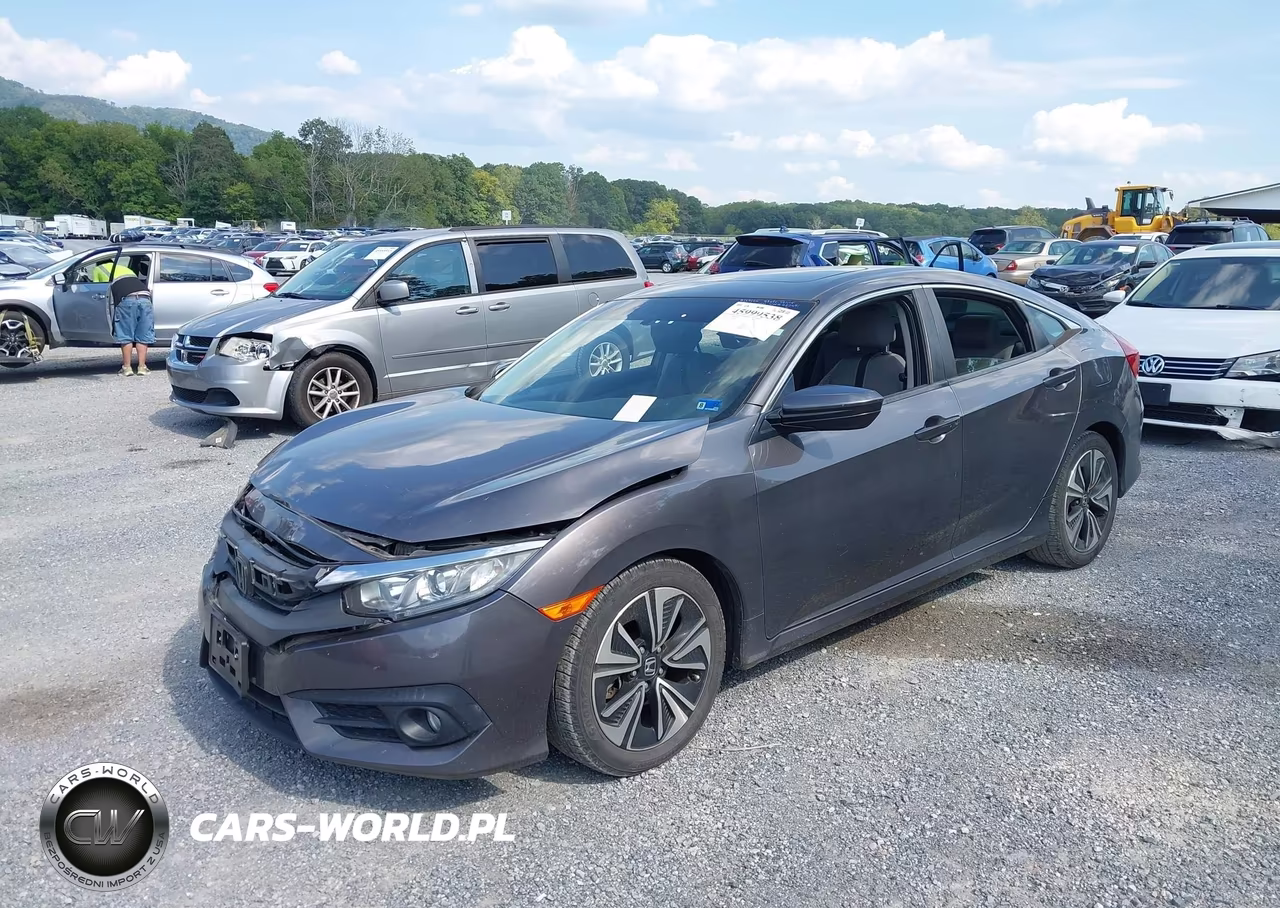 2018 Honda Civic Ex-T VIN:JHMFC1F37JX022691 - 2
