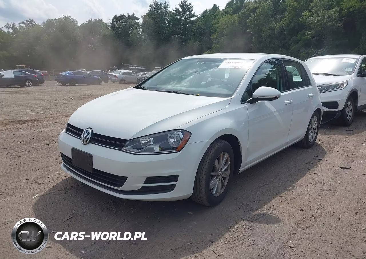 2017 Volkswagen Golf Tsi S 4-Door VIN:3VW117AU2HM005685 - 2