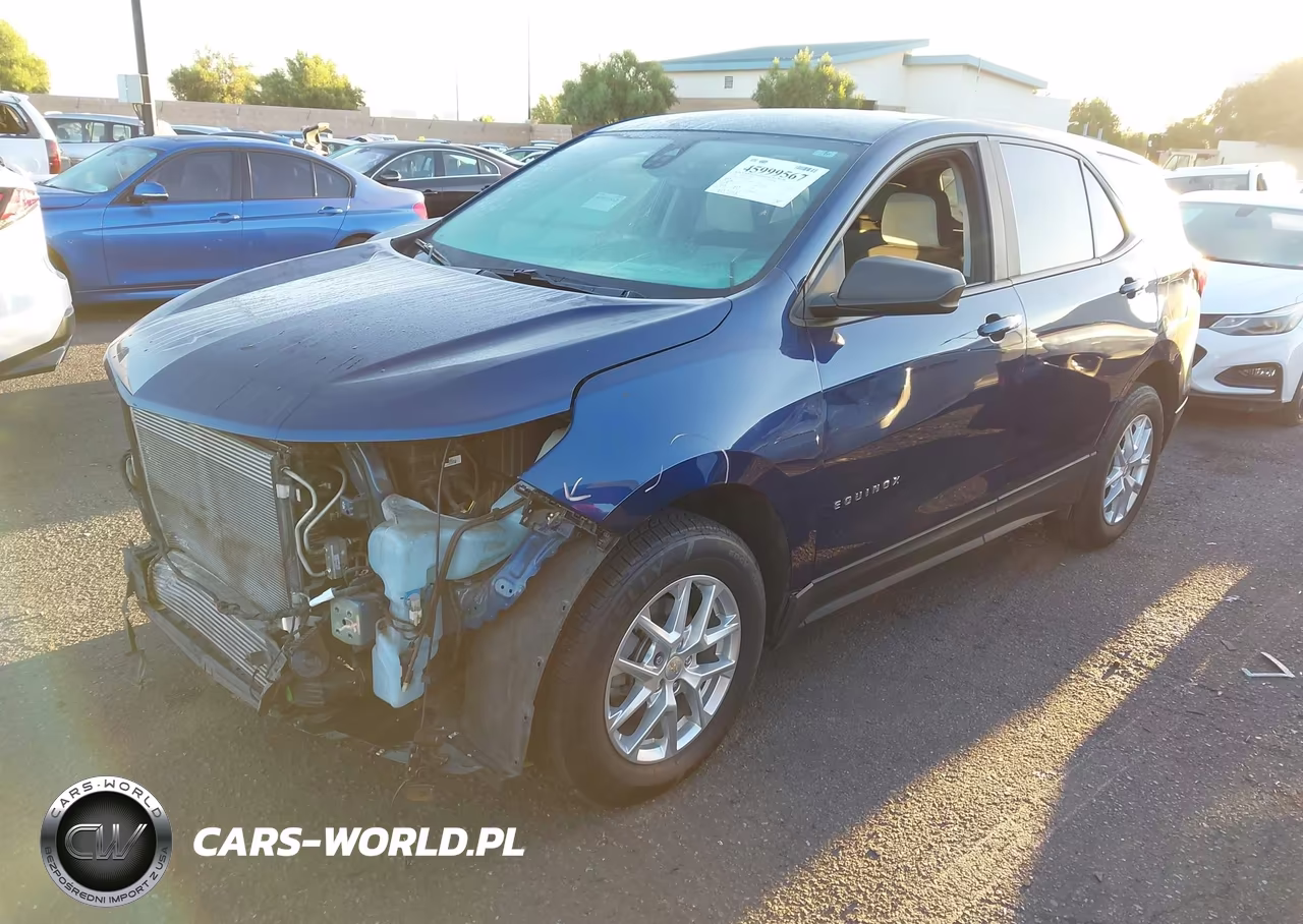 2022 Chevrolet Equinox Awd Ls VIN:3GNAXSEV5NS154095 - 2