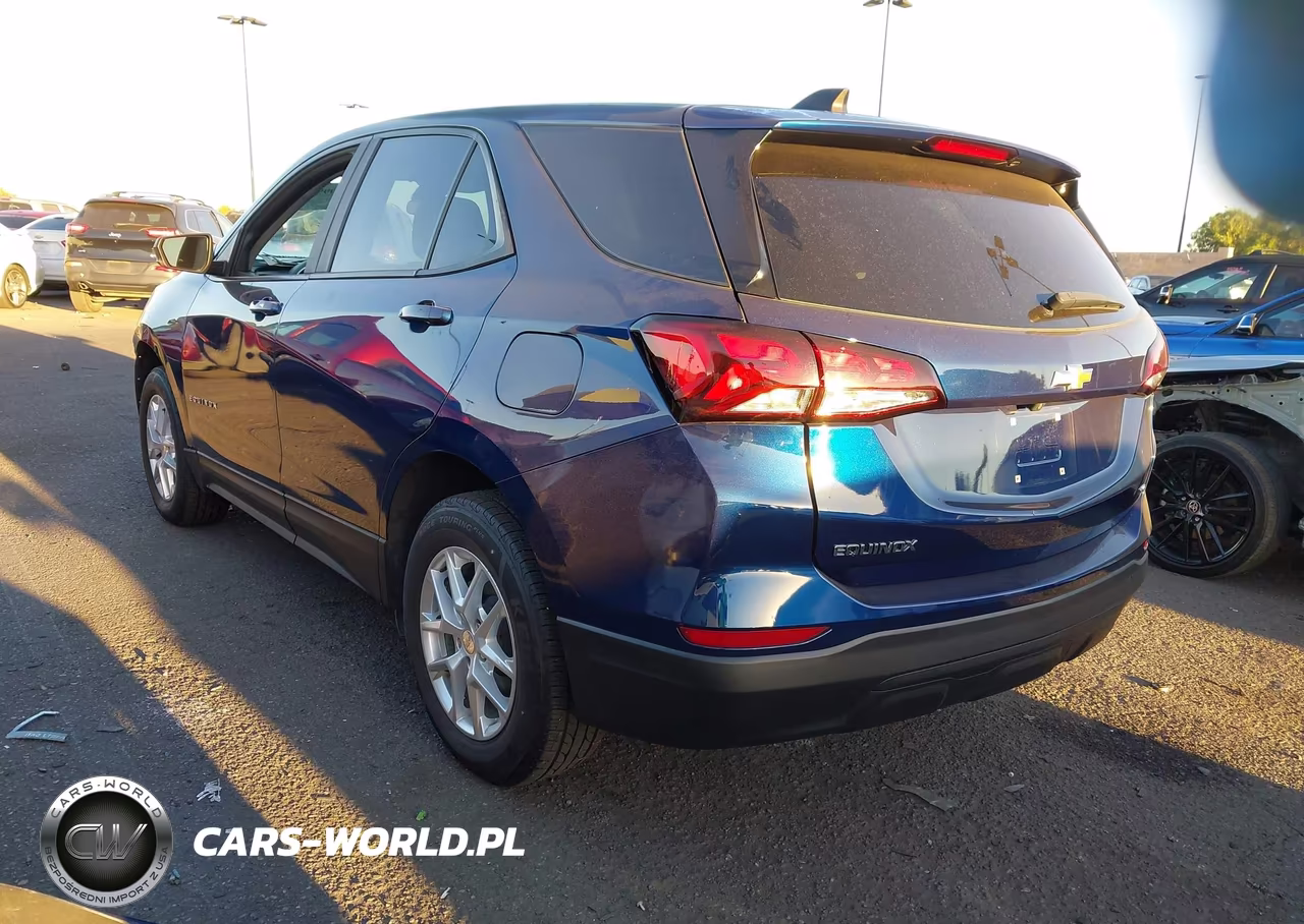 2022 Chevrolet Equinox Awd Ls VIN:3GNAXSEV5NS154095 - 3