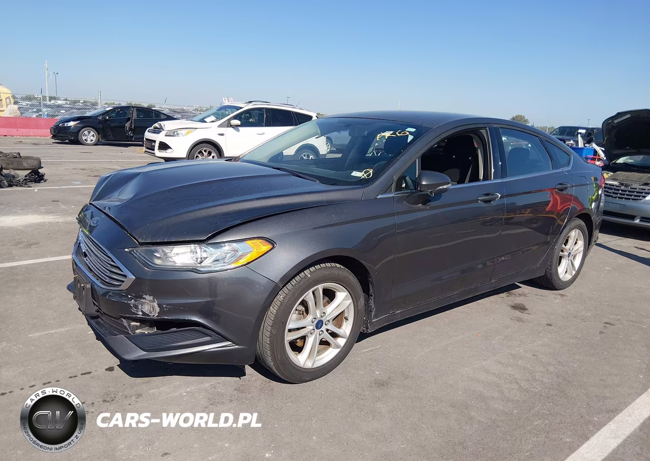 2018 Ford Fusion Se VIN:3FA6P0HD3JR259523 - 2