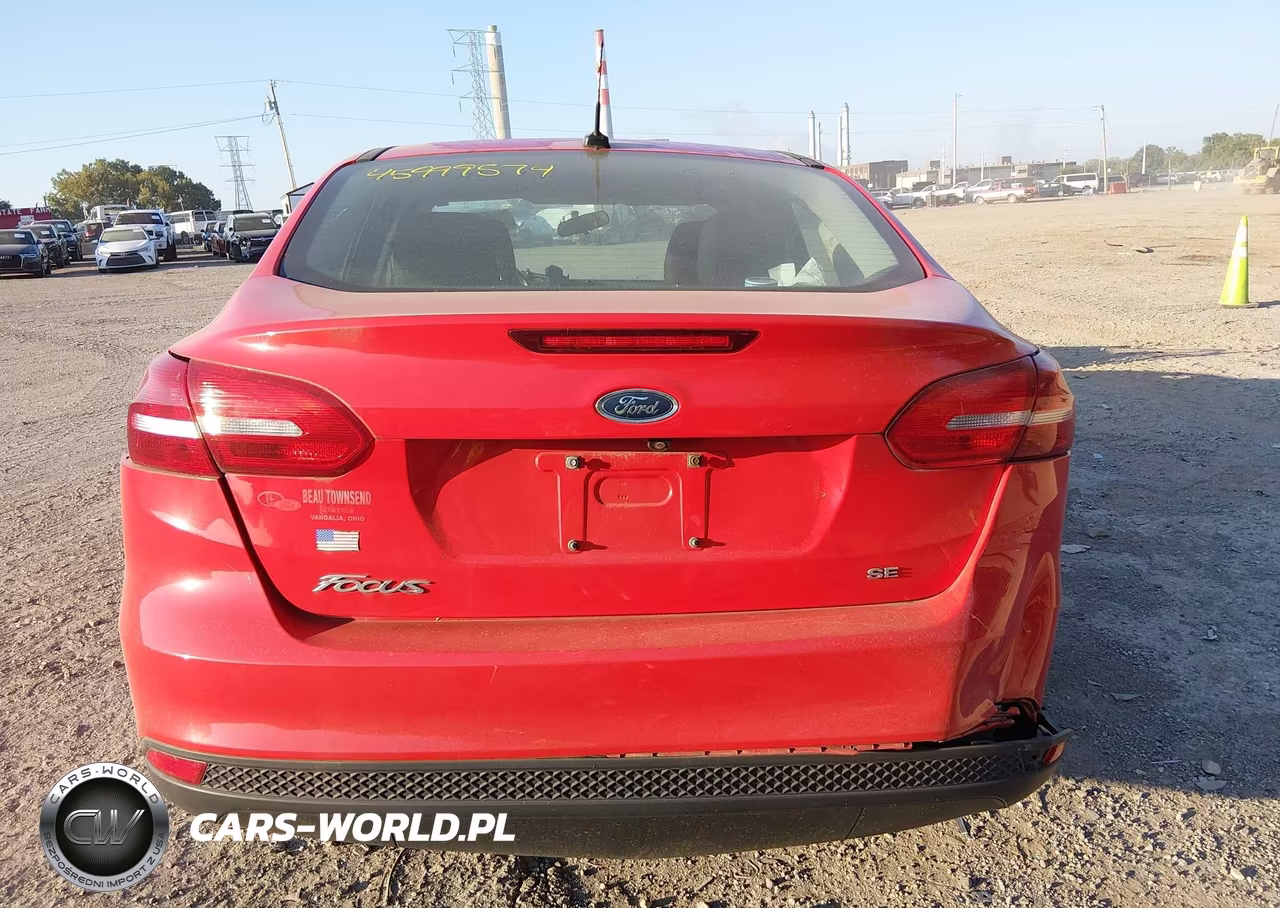 2017 Ford Focus Se VIN:1FADP3F24HL226176 - 17