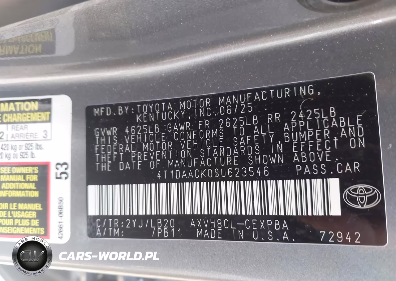 2025 Toyota Camry Xse VIN:4T1DAACK0SU623546 - 9