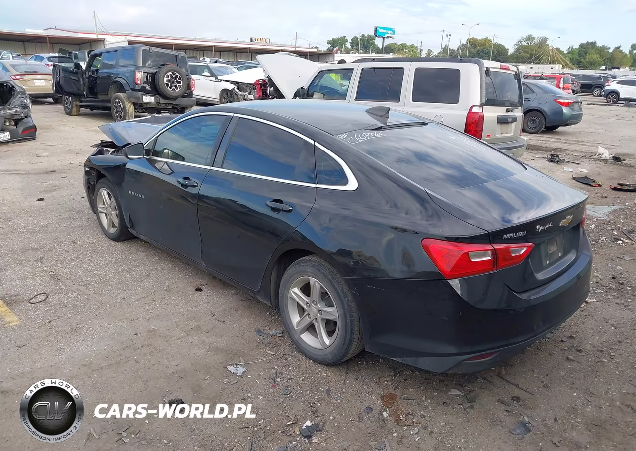 2020 Chevrolet Malibu Fwd Ls VIN:1G1ZB5ST4LF145140 - 3