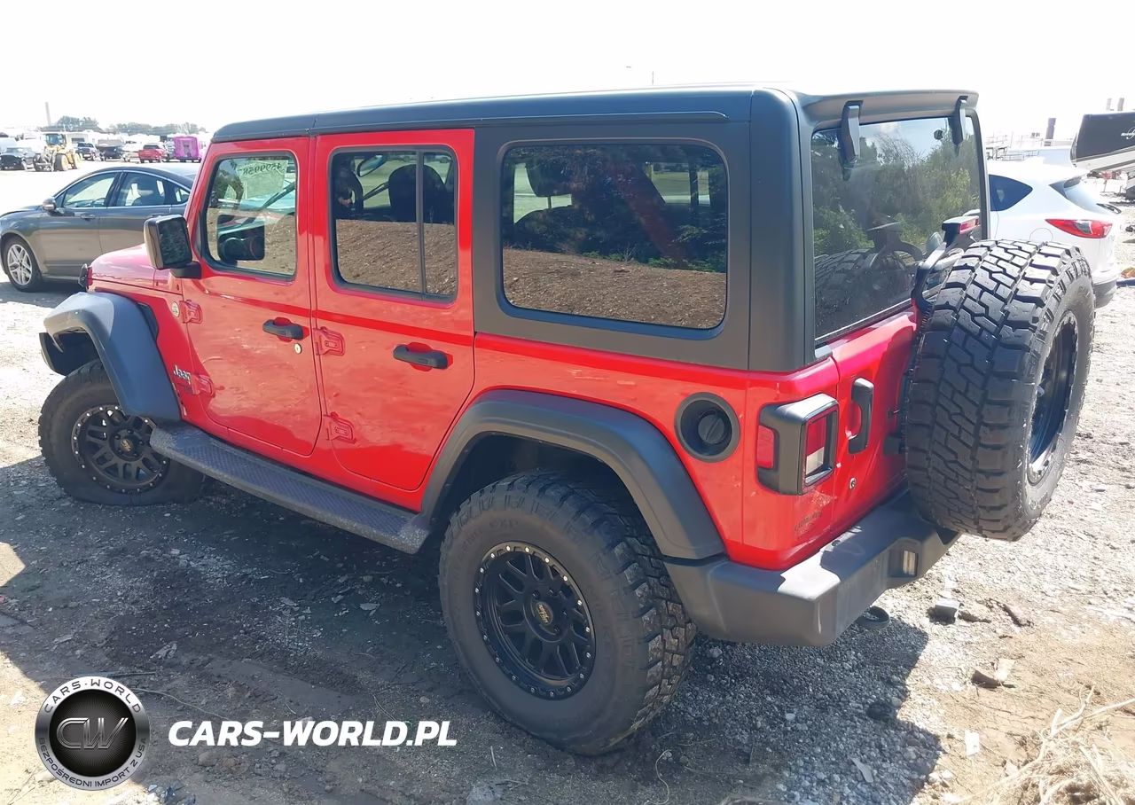 2020 Jeep Wrangler Unlimited Sport S 4X4 VIN:1C4HJXDN2LW198287 - 3