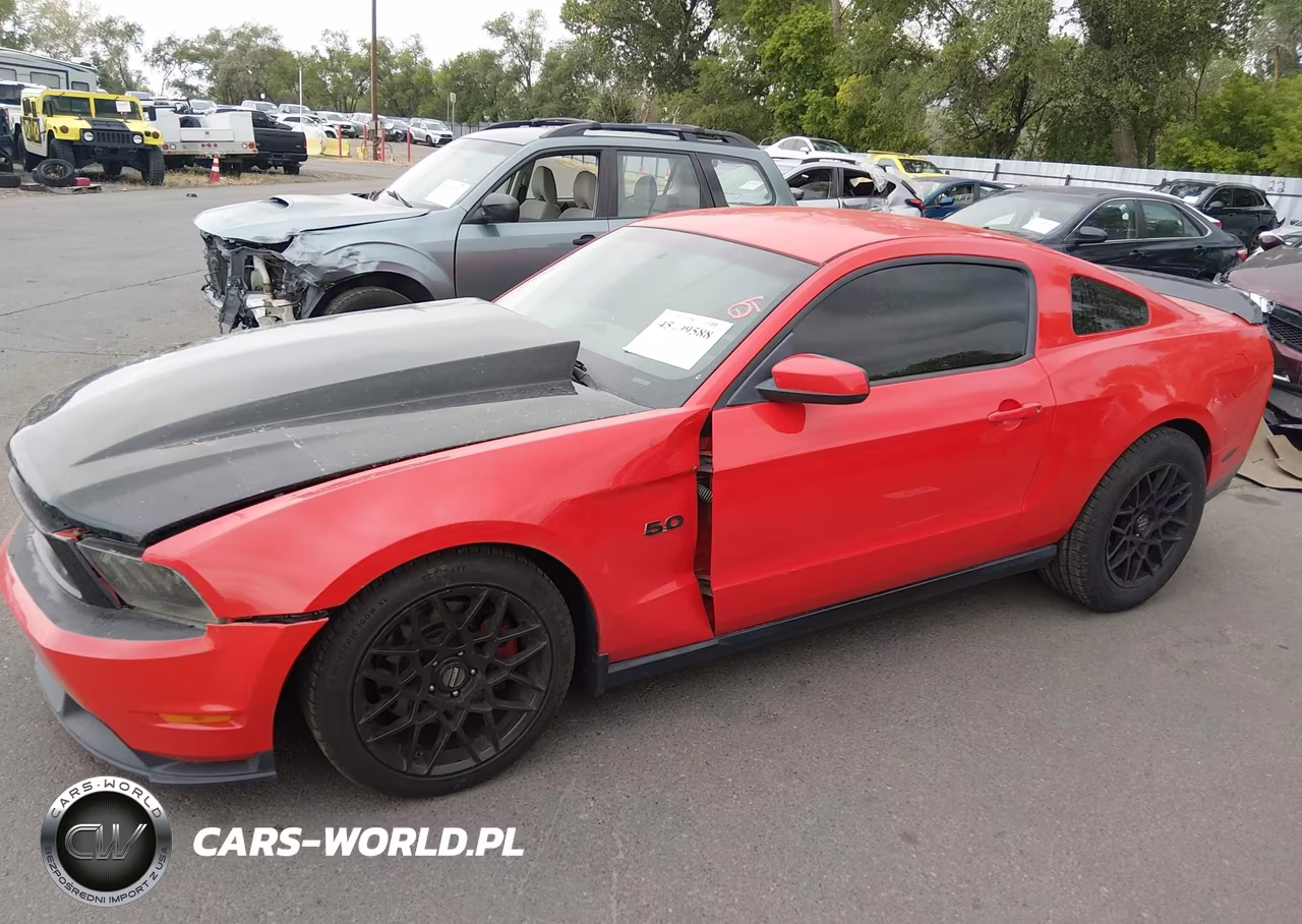 2012 Ford Mustang Gt Premium VIN:1ZVBP8CF3C5284571 - 2