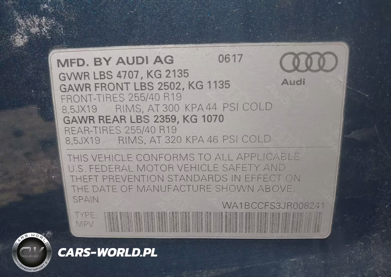 2018 Audi Q3 2.0T Premium-2.0T Sport Premium VIN:WA1BCCFS3JR008241 - 9