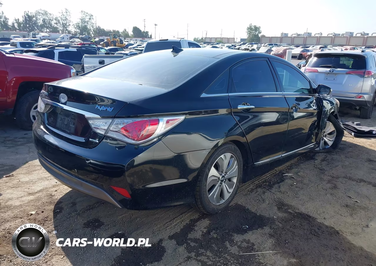 2013 Hyundai Sonata Hybrid Limited VIN:KMHEC4A42DA076739 - 4