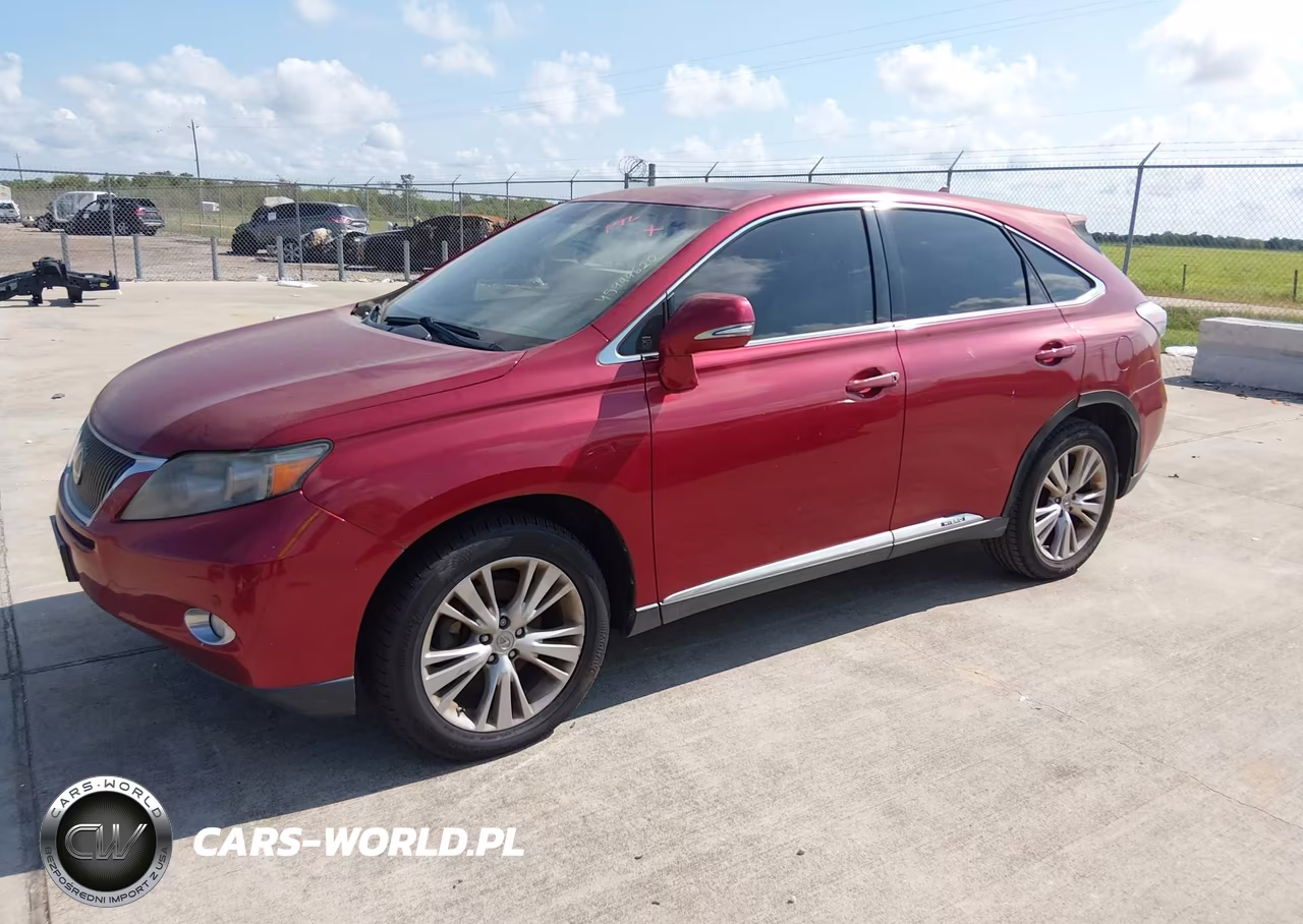 2010 Lexus Rx 450H VIN:JTJZB1BA0A2002900 - 2
