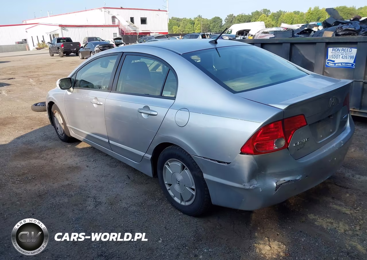 2008 Honda Civic Hybrid VIN:JHMFA36208S014111 - 3