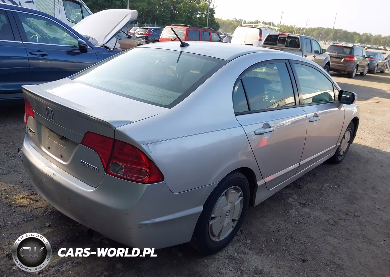 2008 Honda Civic Hybrid VIN:JHMFA36208S014111 - 4