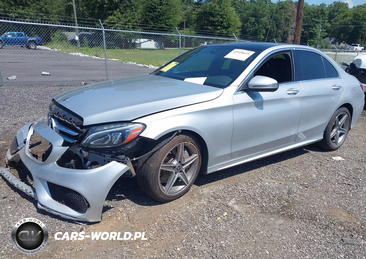 2018 Mercedes-Benz C 300 4Matic VIN:55SWF4KB0JU280941 - 2