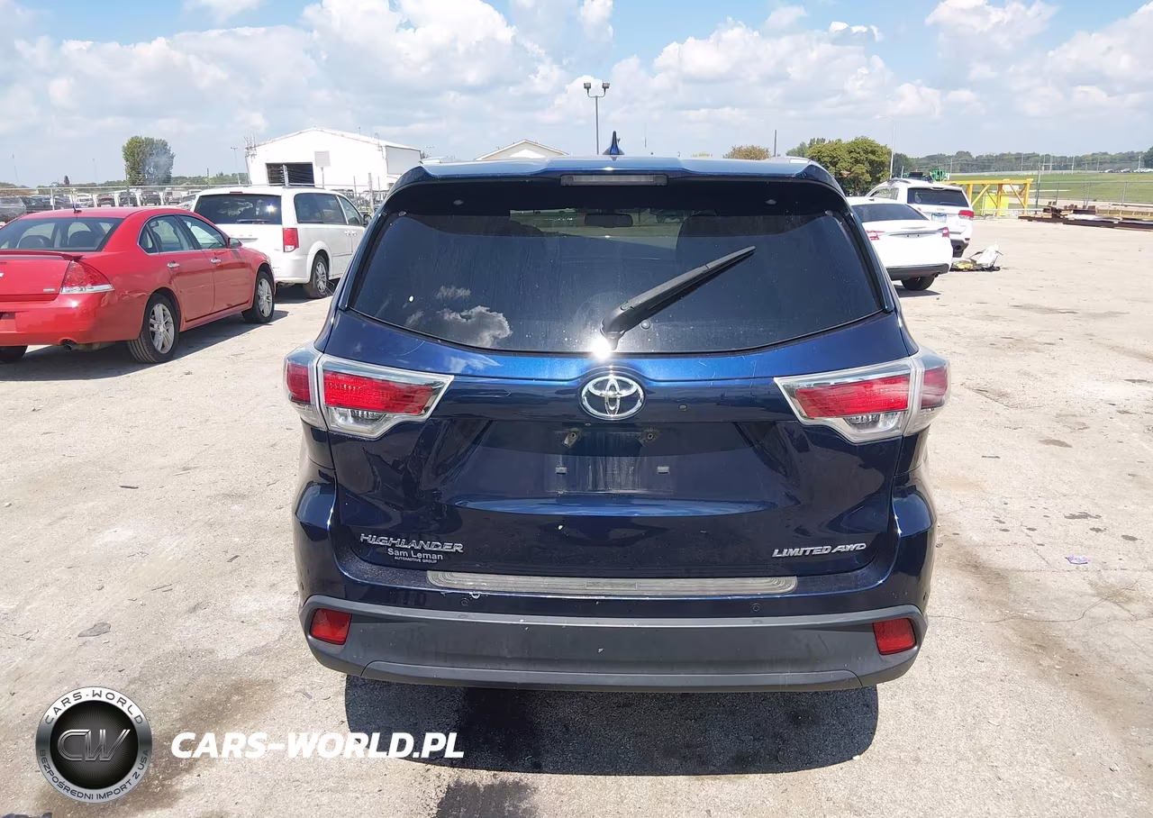 2016 Toyota Highlander Limited V6 VIN:5TDDKRFH4GS328994 - 16